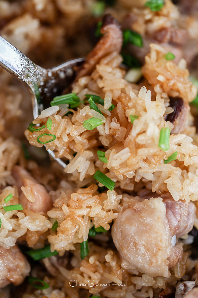 Chinese Sticky Rice With Ribs China Sichuan Food