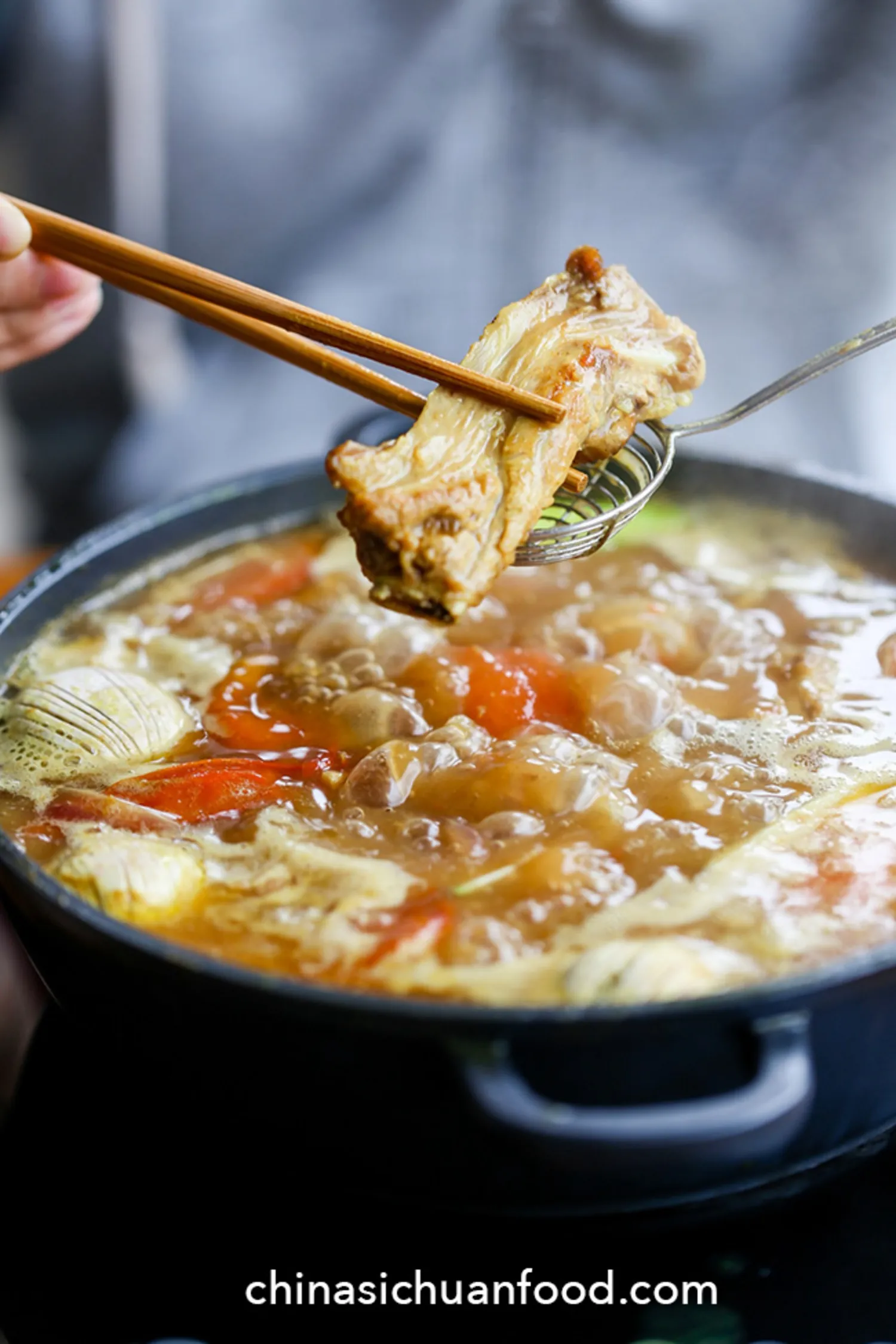 Curry Rib Hot Pot|chinasichuanfood.com