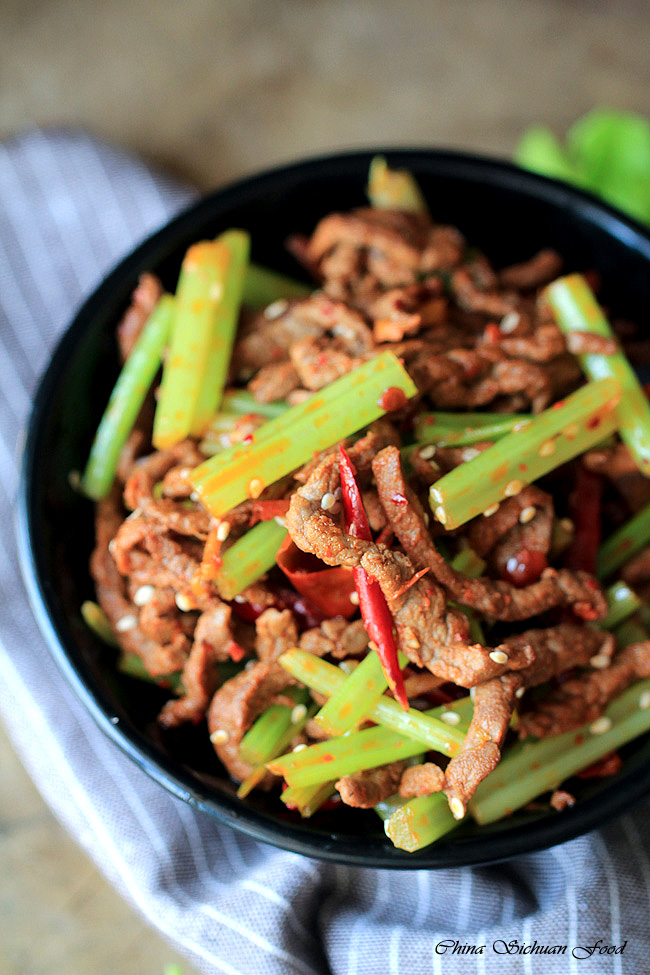 Szechuan Beef Stir Fry | China Sichuan Food