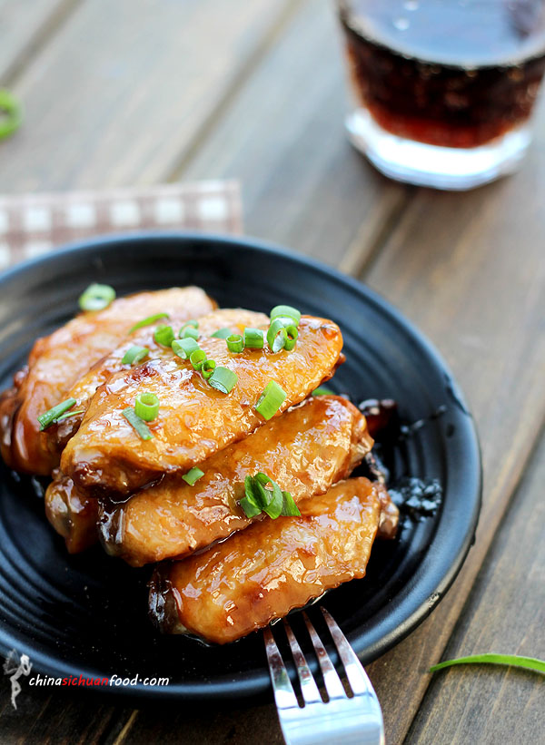 Braised Chicken Wings Recipe | China Sichuan Food