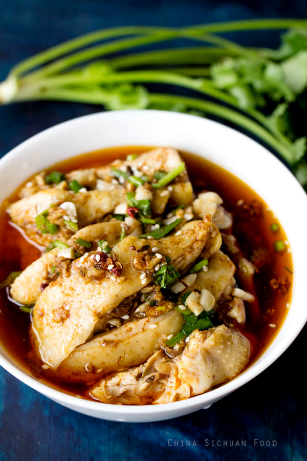 Saliva Chicken Mouthwatering Chicken China Sichuan Food,How To Clean White Hats