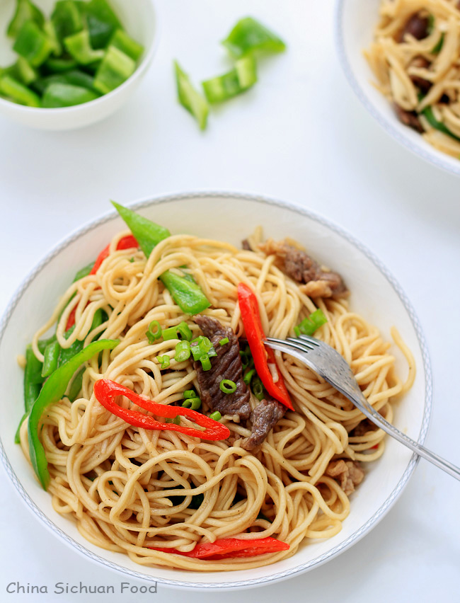 Beef Chow Mein | China Sichuan Food