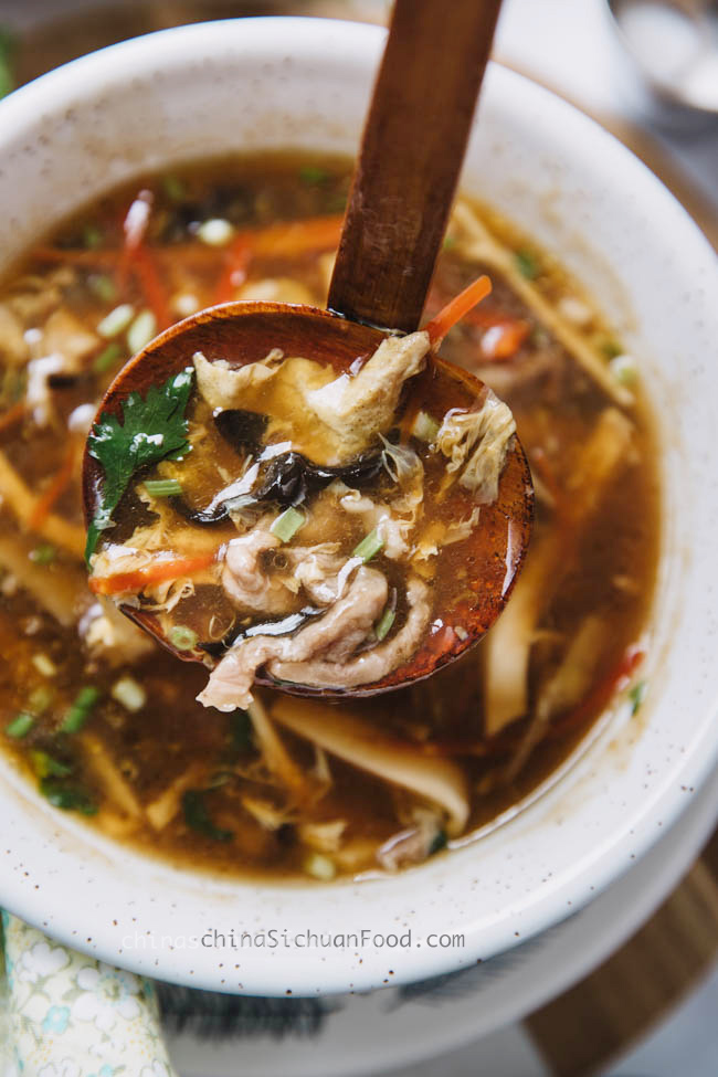 Hot and Sour Soup-Suan La Tang - China Sichuan Food