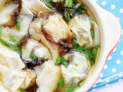 Vegetarian Wonton Soup Recipe by Archana's Kitchen