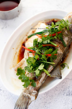 Chinese Steamed Fish - China Sichuan Food