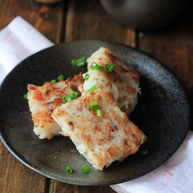 Turnip Cake Radish Cake China Sichuan Food