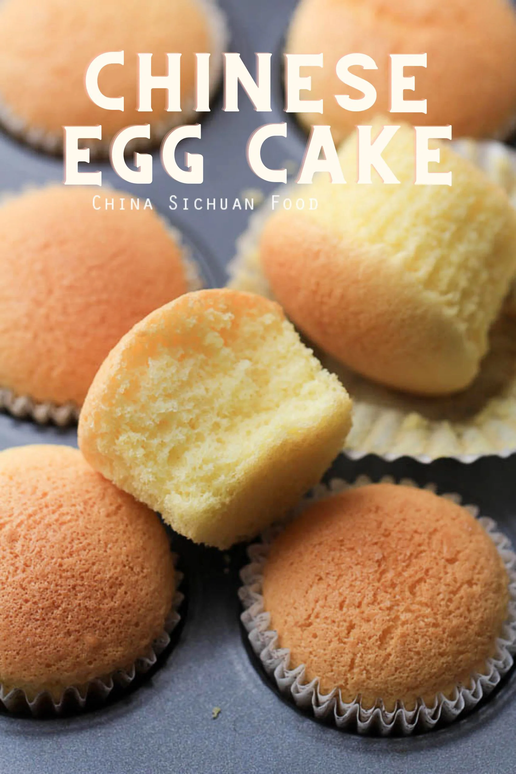 Chinese Egg Cake—Old Style Baked Version|chinasichuanfood.com