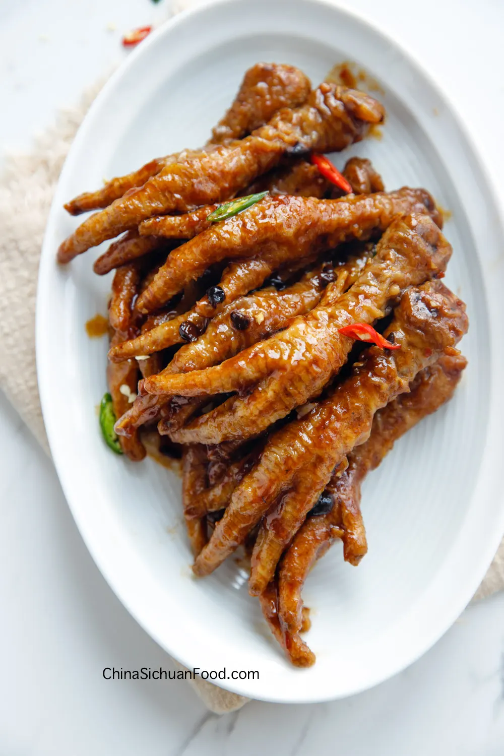 Dim Sum Chicken Feet - China Sichuan Food