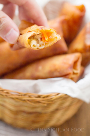 Chinese Spring Roll | China Sichuan Food