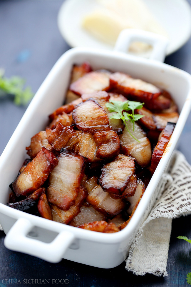 Roasted Pork Belly with Honey | China Sichuan Food