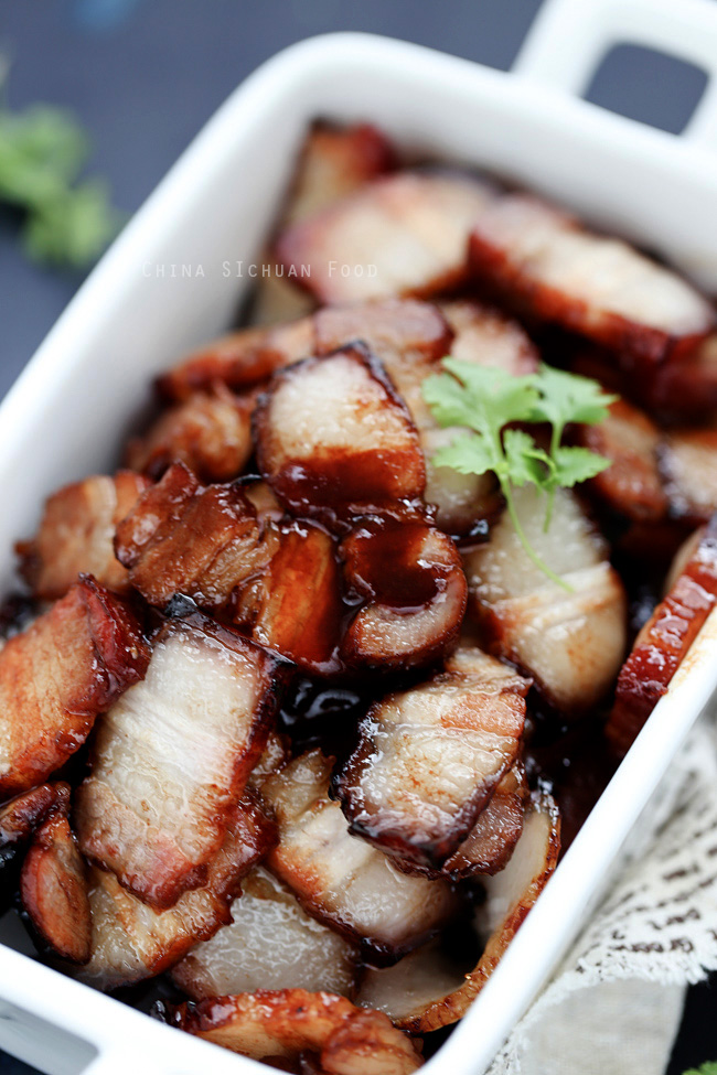Roasted Pork Belly With Honey China Sichuan Food