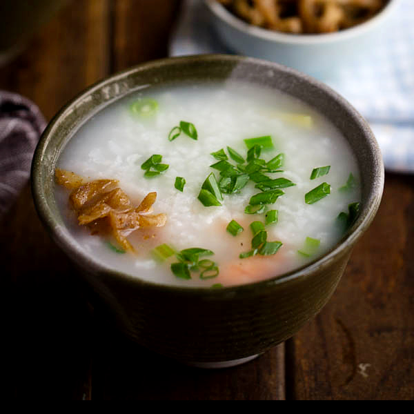 Chinese Shrimp Congee China Sichuan Food