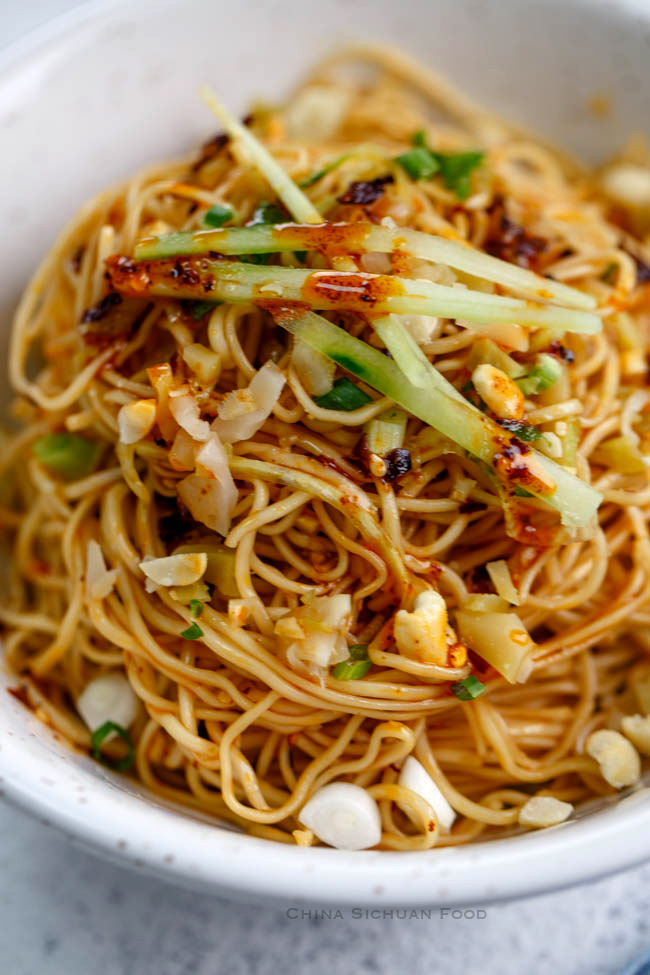 Szechuan Cold Noodles - China Sichuan Food