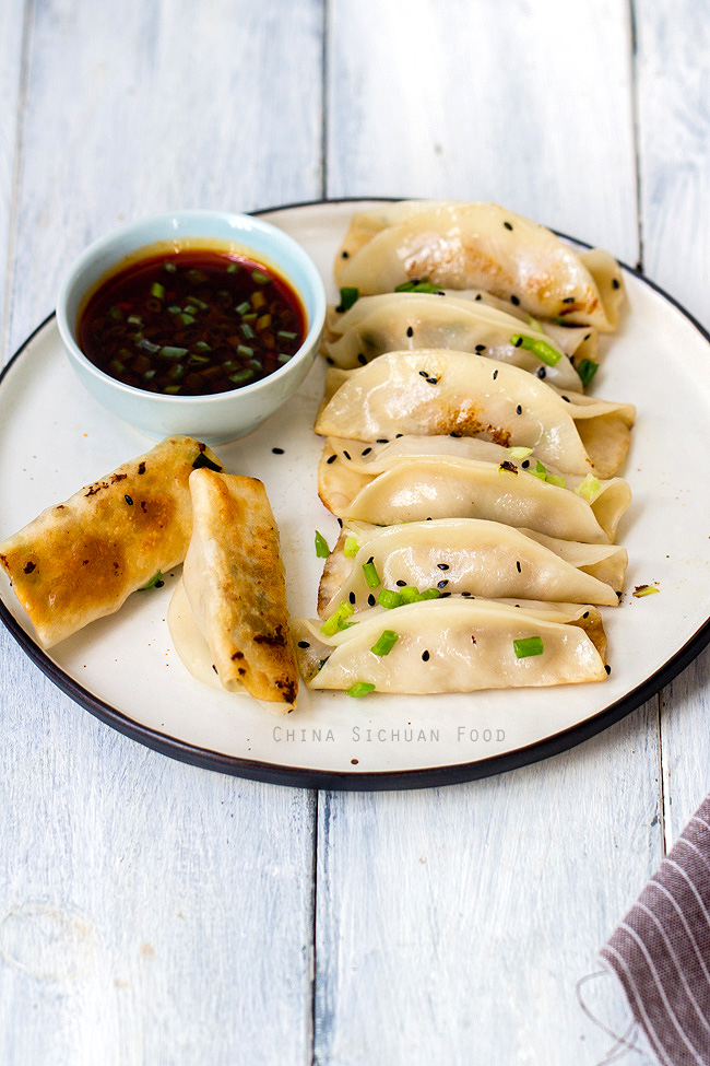 Chinese Cabbage Potstickers - China Sichuan Food