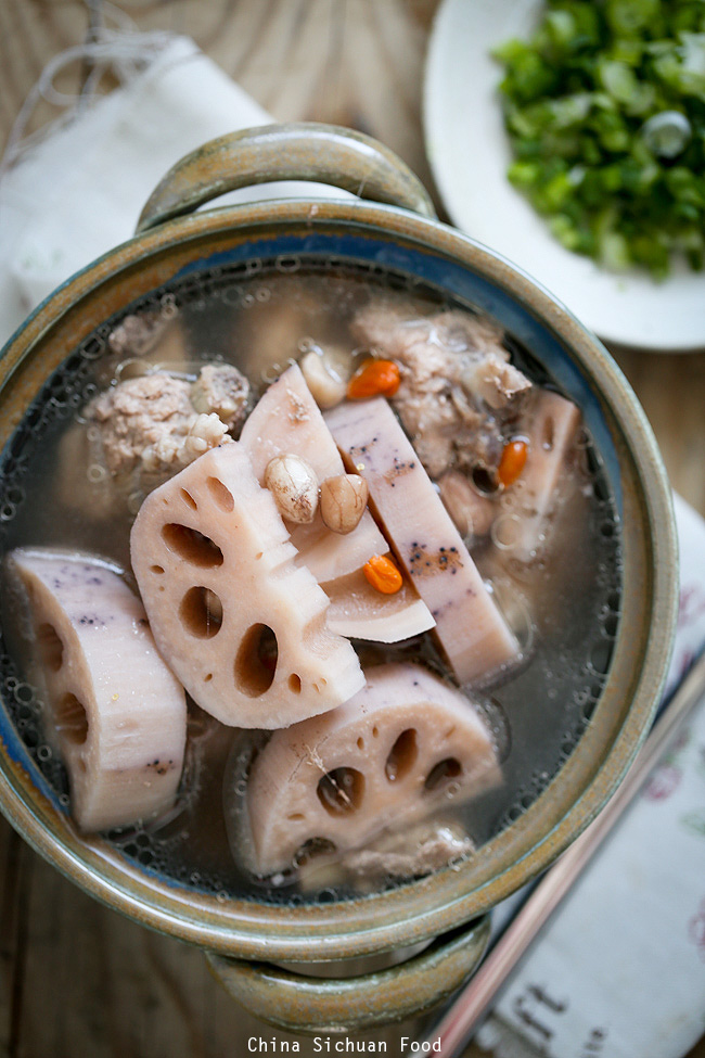 Lotus Root Soup | China Sichuan Food