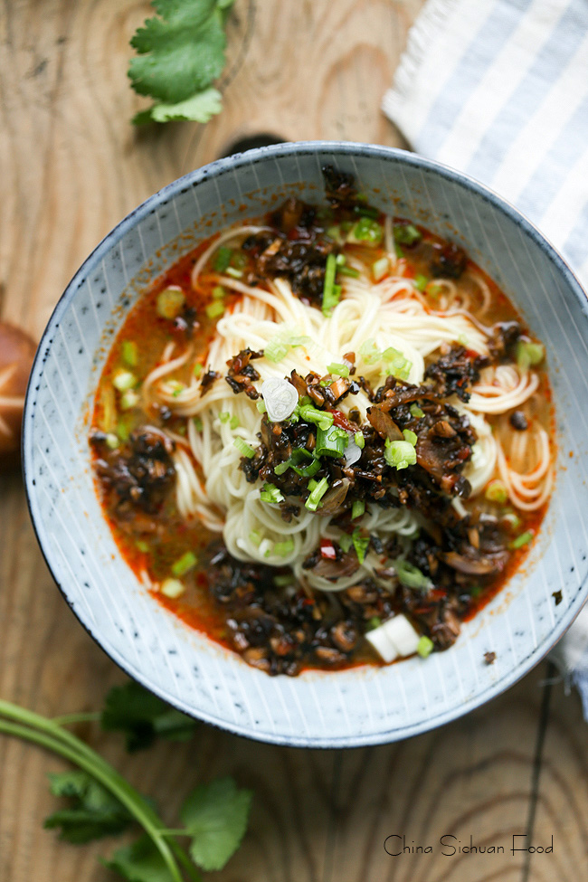 Vegan Dan Dan Noodles - China Sichuan Food