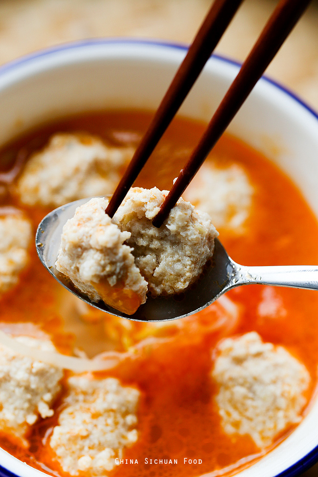 Tomato Meatball Soup | China Sichuan Food