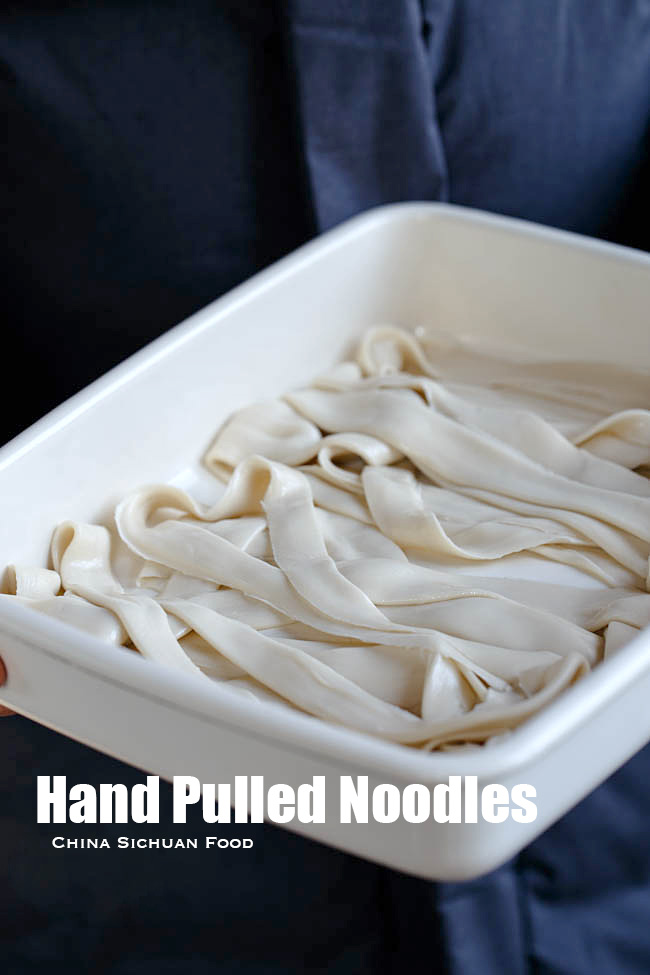 Hand Pulled Noodles (Easier Version) - China Sichuan Food