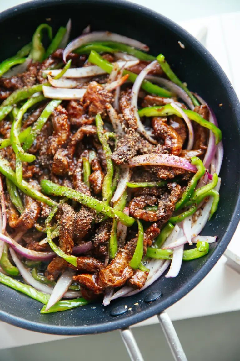 Black Pepper Beef Stir Fry