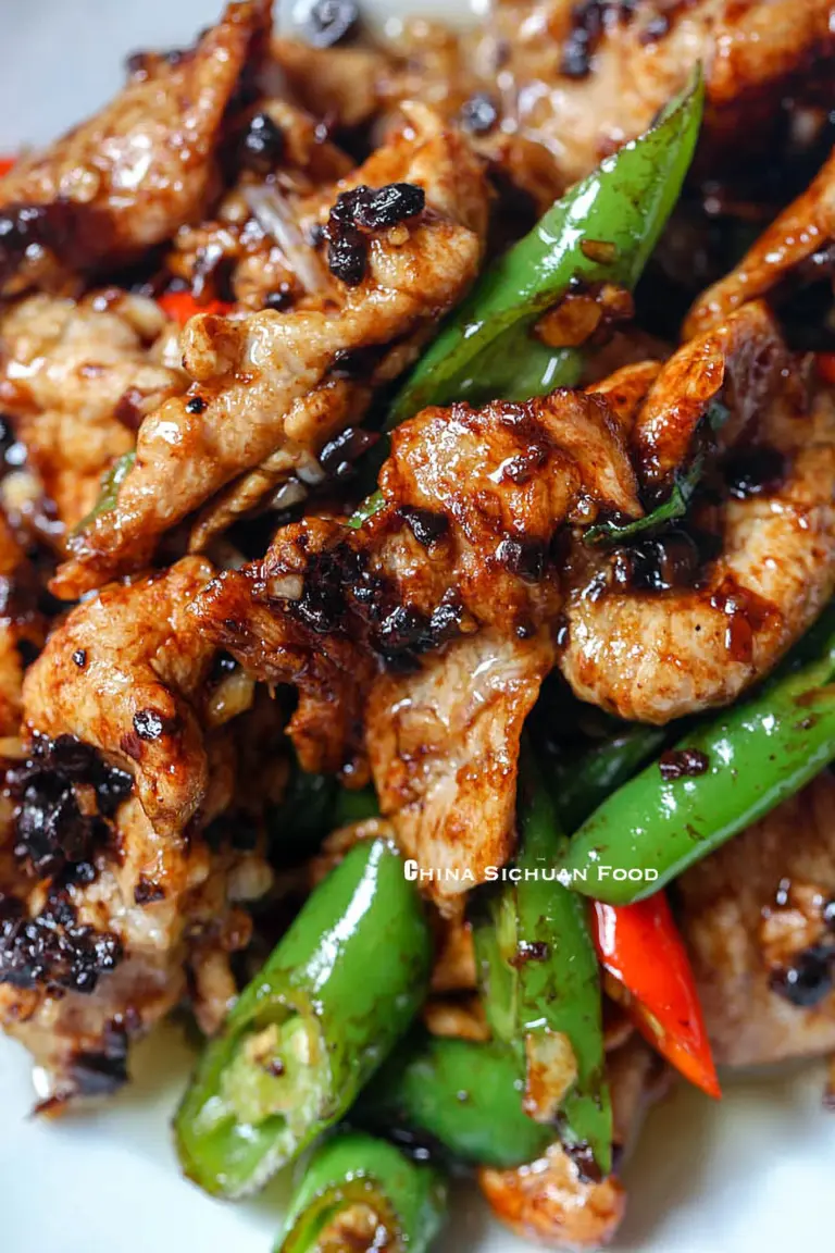 Pork Stir Fry with Black Bean Sauce