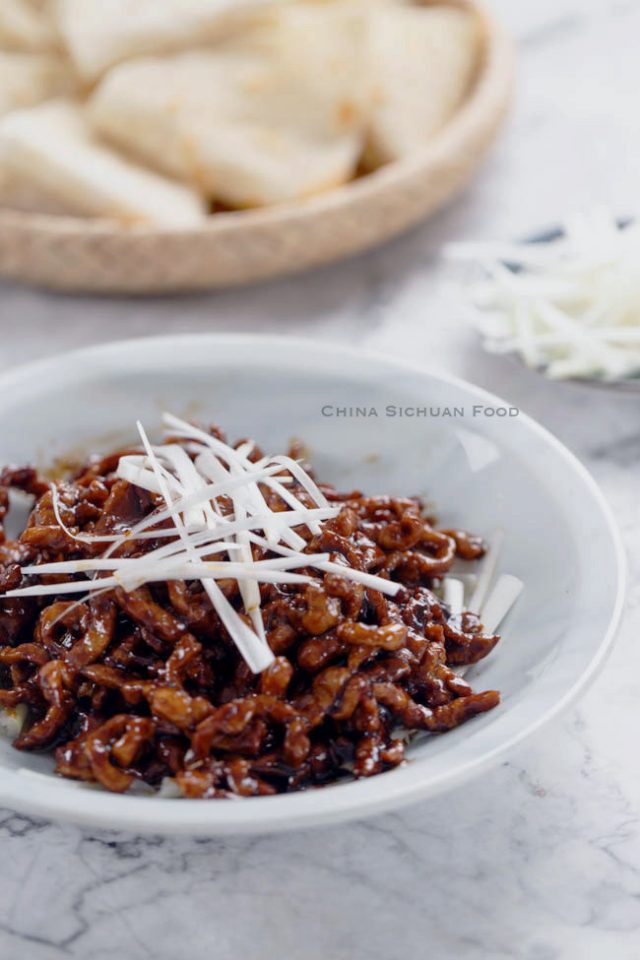 Peking Shredded Pork China Sichuan Food