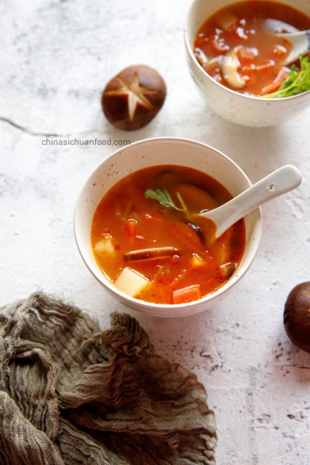 ABC Vegetable Soup - China Sichuan Food