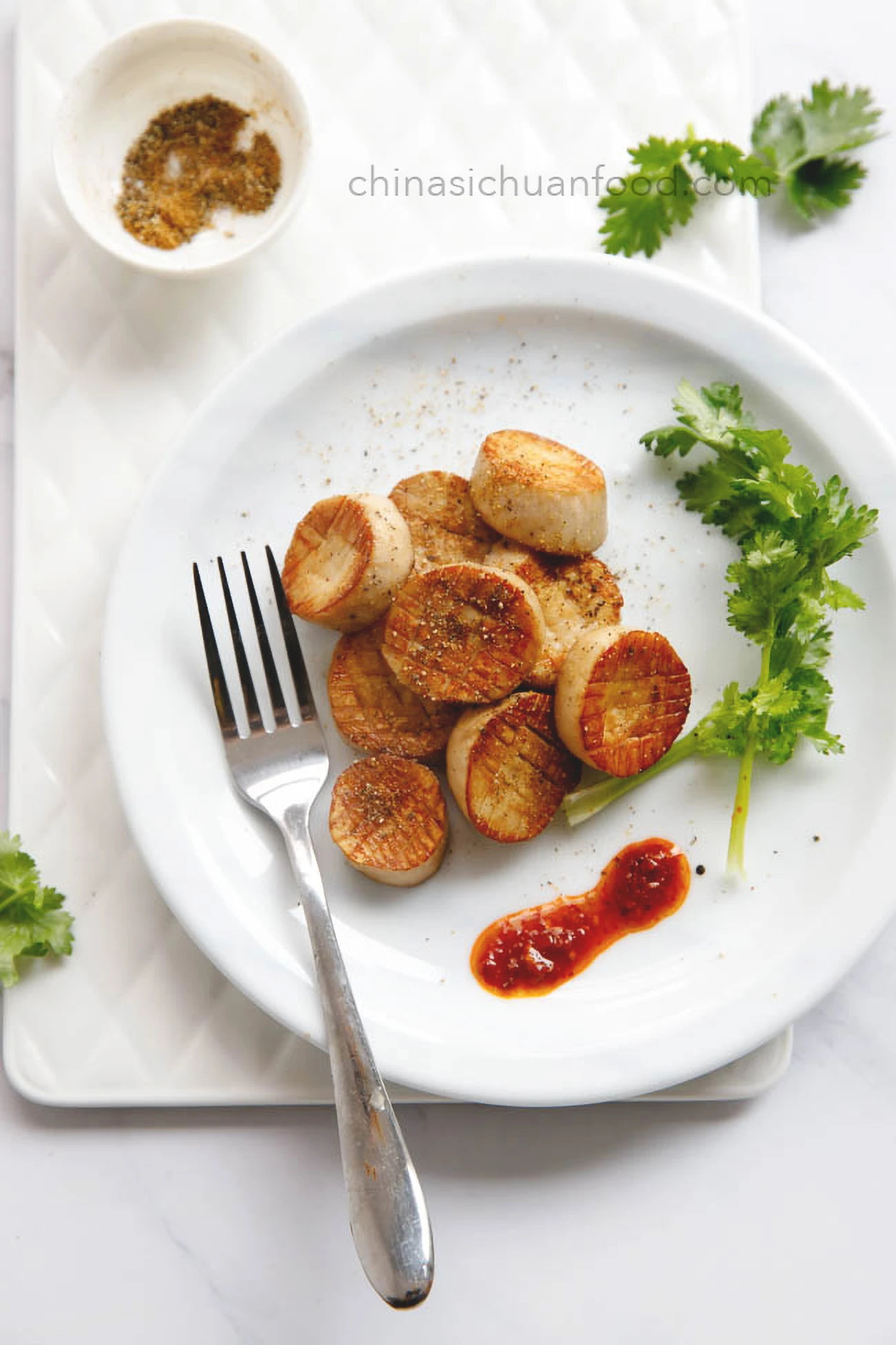 Pan-Fried King Oyster Mushroom｜chinasichuanfood.com