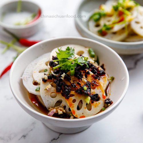 Lotus Root salad - China Sichuan Food