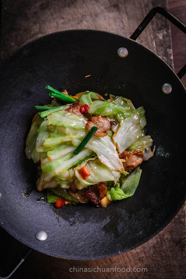 Pork and Cabbage Stir Fry - China Sichuan Food
