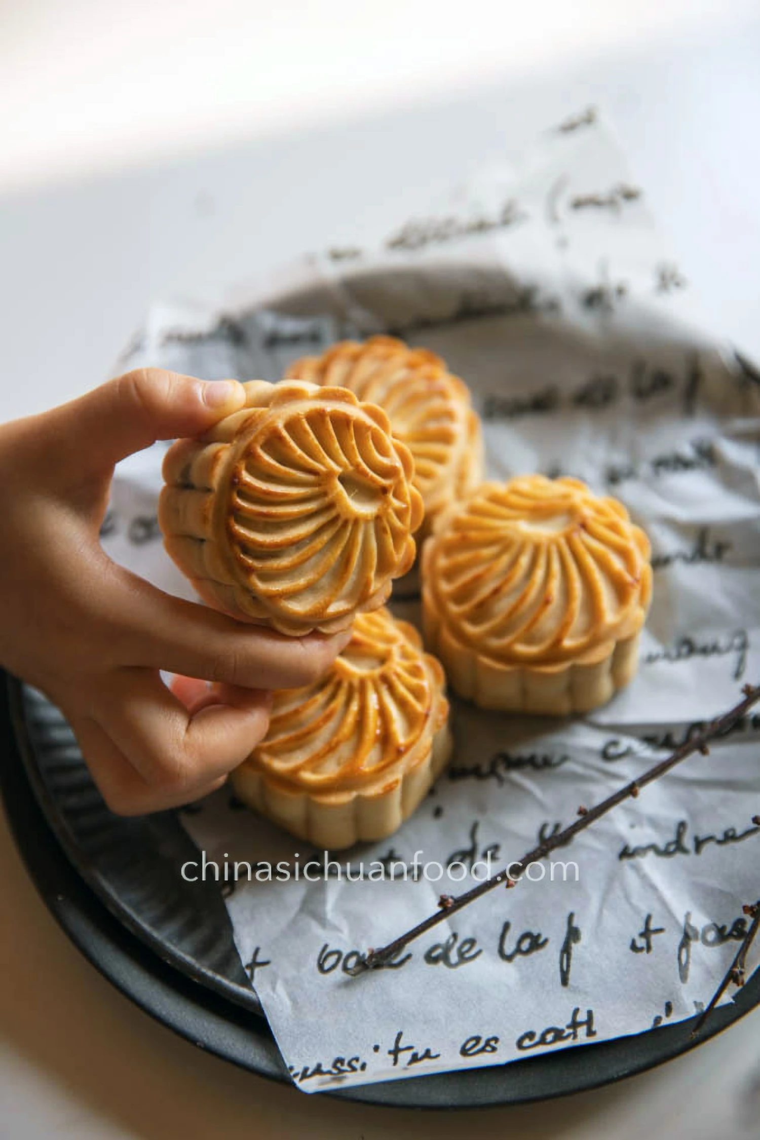 Mooncakes with Nuts｜chinasichuanfood.com