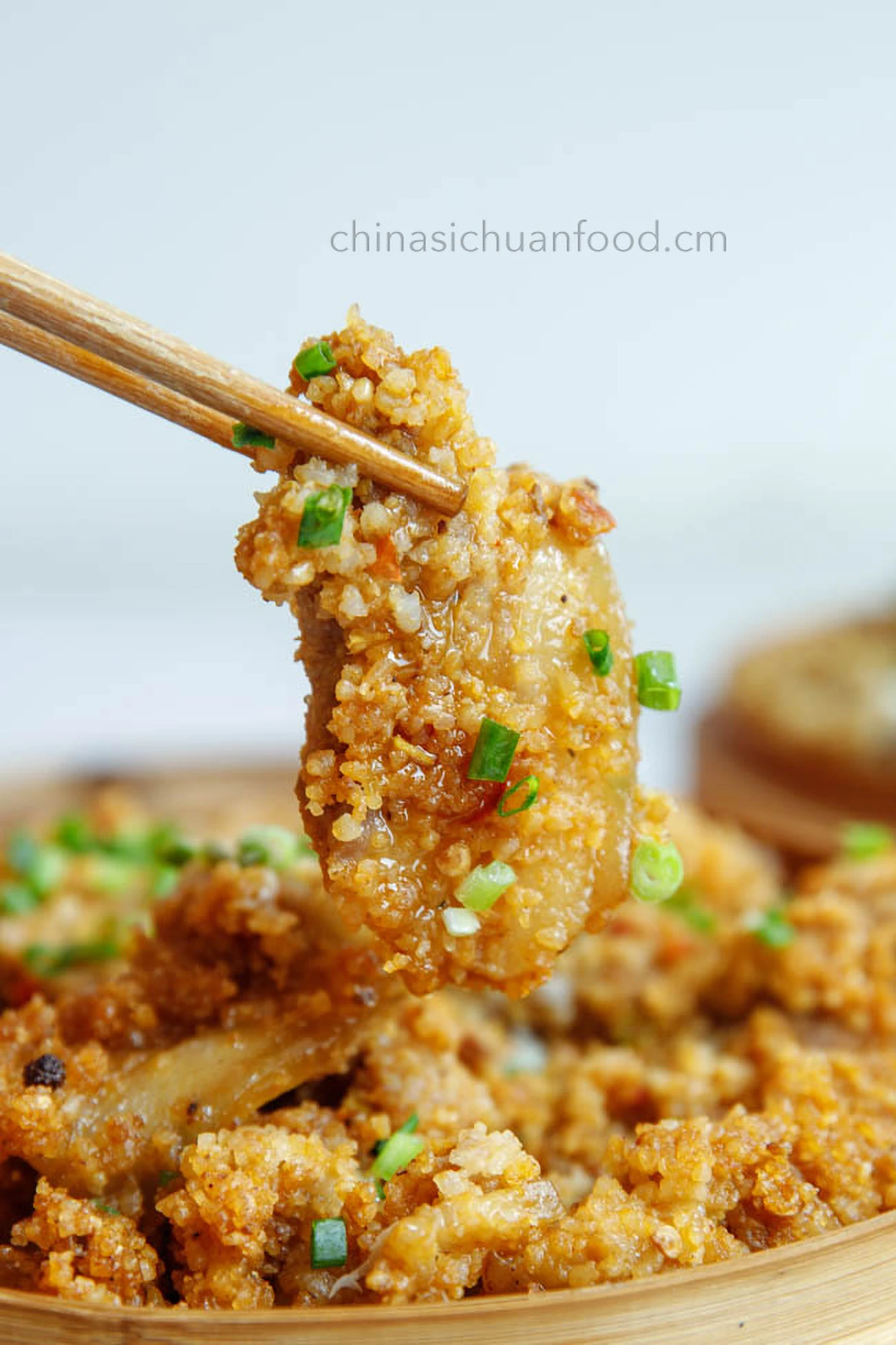 Steamed Pork with Rice Flour|chinasichuanfood.com