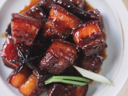 Chairman's Red Braised Pork Belly - China Sichuan Food