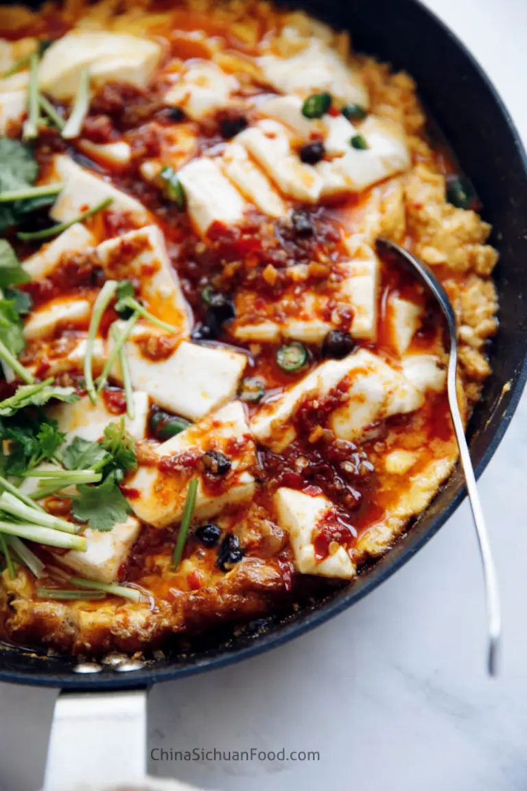 Egg and Tofu One Pot Recipe