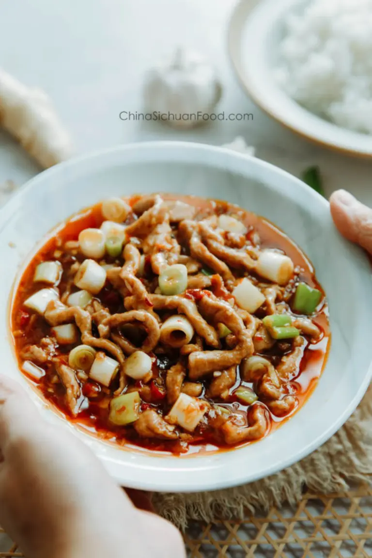 Yu Xiang Pork-Shredded Pork in Hot Garlic Sauce