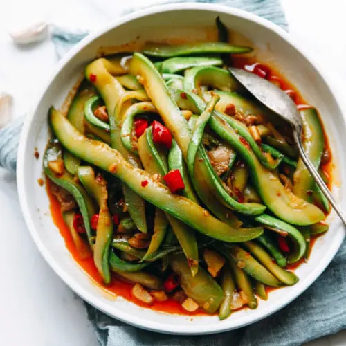 zucchini stir fry|chinasichuanfood.com