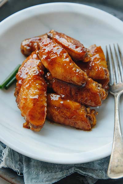 mahogany chicken wing recipes