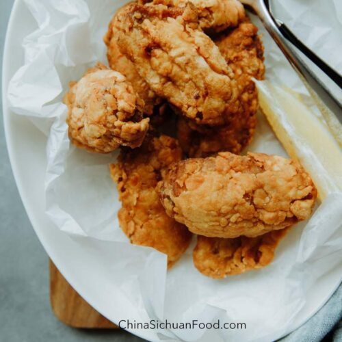 Chinese Fried Chicken Wings - China Sichuan Food