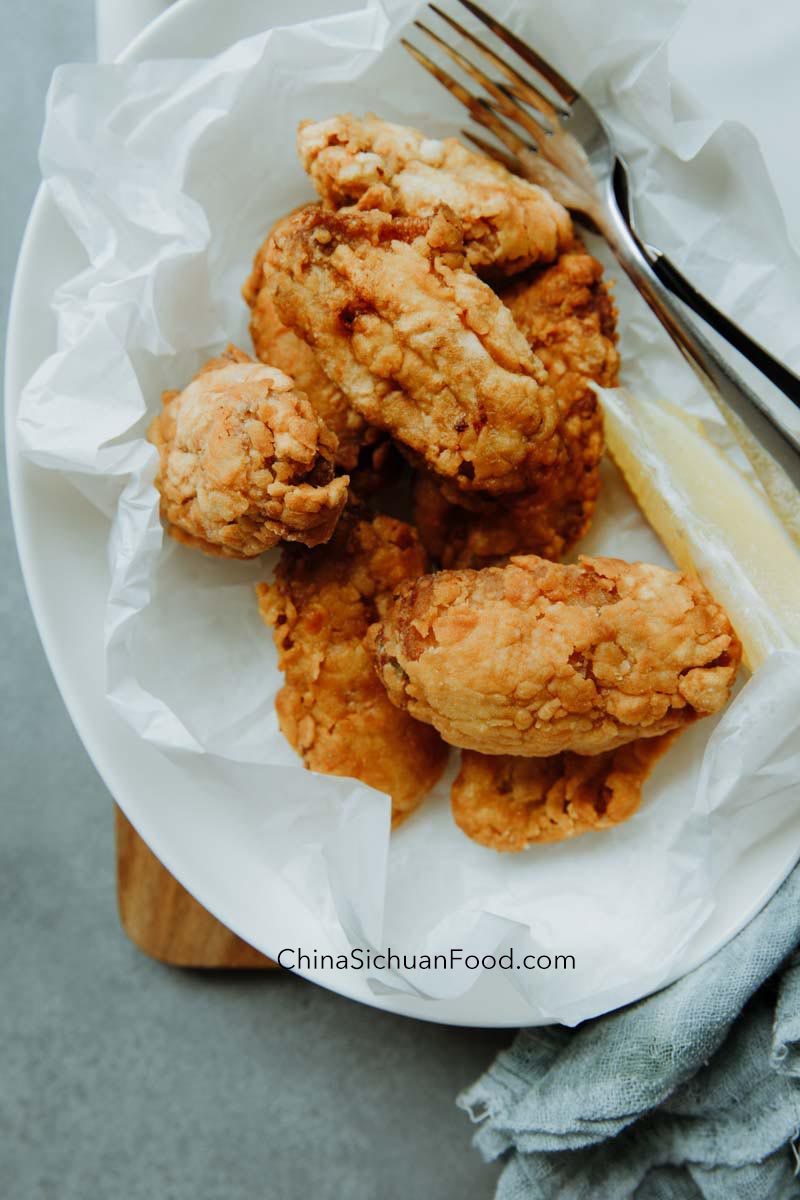 Deep Fried Chicken Wings Recipe