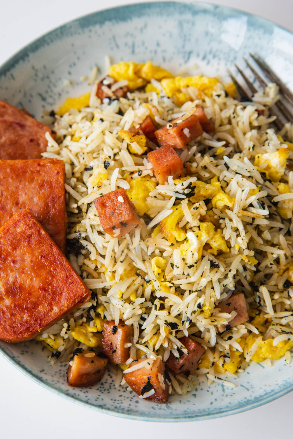 Spam and Seaweed Fried Rice - China Sichuan Food