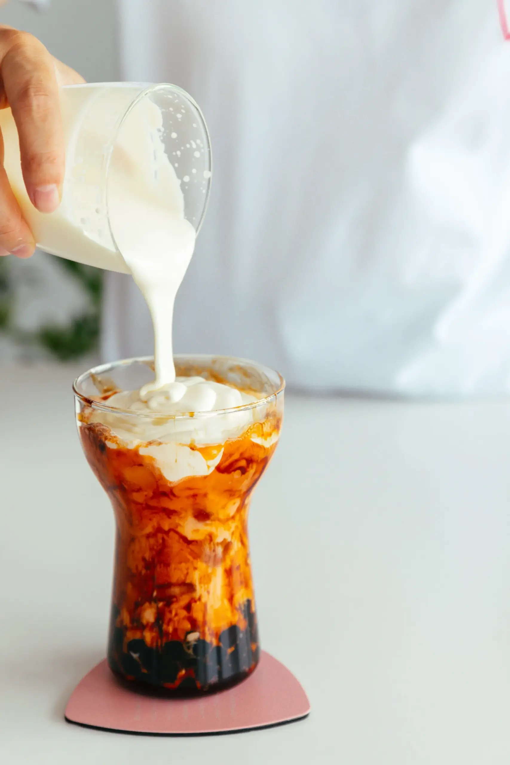 how to make cheese foam for bubble tea 